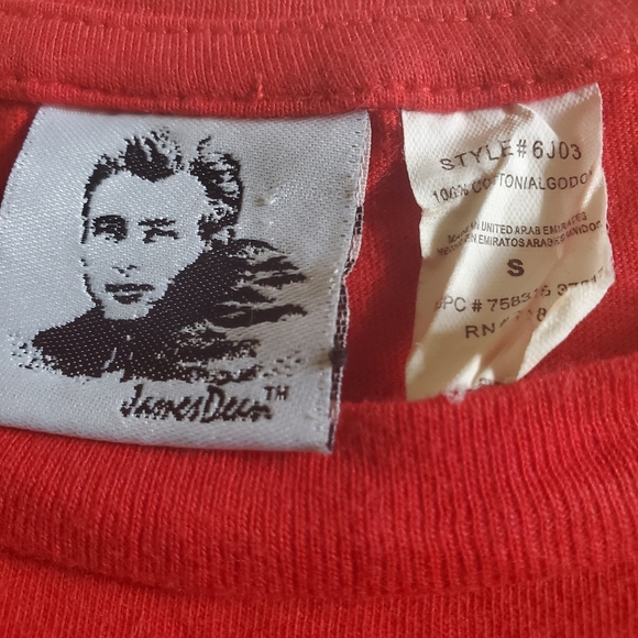 James Dean T-shirt. Sz. S.  (Girls) - Picture 4 of 4